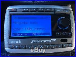 Sirius Sportster Replay ACTIVE SP-R2 Radio LIFETIME SUBSCRIPTION + Vehicle Kit