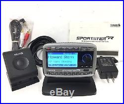 Sirius Sportster Replay ACTIVE SP-R2 Radio w LIFETIME SUBSCRIPTION + Home Kit XM