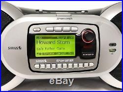 Sirius Sportster Replay SP-R1 ACTIVE Radio with LIFETIME SUBSCRIPTION + BoomBox XM