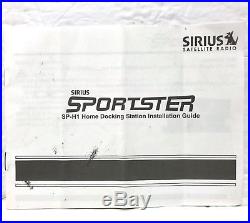 Sirius Sportster Replay SP-R2 ACTIVE Radio LIFETIME SUBSCRIPTION + Home Kit XM