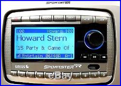 Sirius Sportster Replay SP-R2 Radio with LIFETIME SUBSCRIPTION & New Car Kit XM