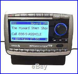 Sirius Sportster Replay SP-R2 Radio with LIFETIME SUBSCRIPTION + Vehicle Kit XM