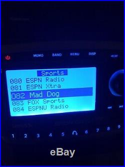 Sirius Sportster Replay SP-R2 Satellite Radio LIFETIME Subscription Howard Stern