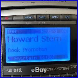 Sirius Sportster Replay SP-R2 Satellite Radio Receiver Lifetime Howard Stern