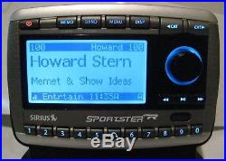 Sirius Sportster Replay SP-R2 Satellite Radio receiver with LIFETIME subscription