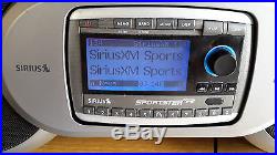 Sirius Sportster Replay Satellite Radio & Boombox Full Lifetime Subscription