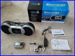 Sirius Sportster Replay, boom box, car kit, amp, pre-FCC transponder and more