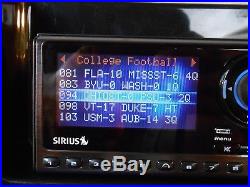Sirius Sportster SP5 GUARANTEED LIFETIME SX with Howard Stern Boombox Car Kit