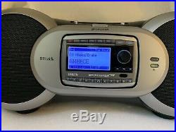 Sirius Sportster SP-B1 Satellite Radio Receiver withBoombox Lifetime Subscription