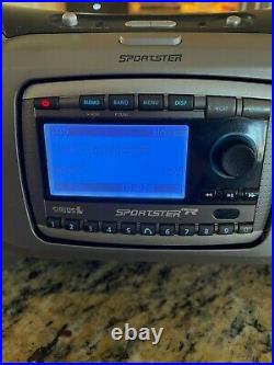 Sirius Sportster SP-B1 boombox and Sportster Radio Lifetime Subscription