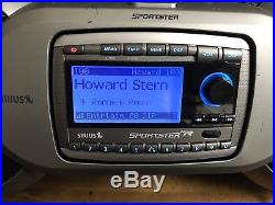 Sirius Sportster SP-B1a ACTIVE Radio with LIFETIME SUBSCRIPTION + BoomBox SiriusXM