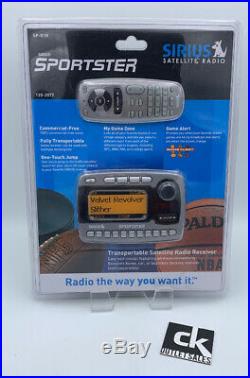 Sirius Sportster SP-R1R Satellite Radio withremote New In Package! 2005 RARE