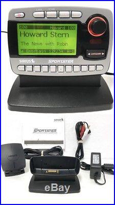 Sirius Sportster SP-R1 ACTIVE Radio LIFETIME Activated SUBSCRIPTION Home Kit XM