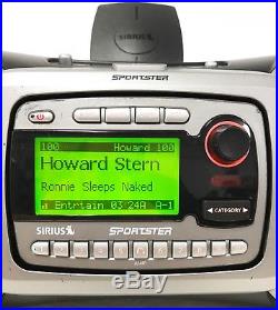 Sirius Sportster SP-R1 ACTIVE Radio with LIFETIME SUBSCRIPTION + BoomBox SP-B1 XM