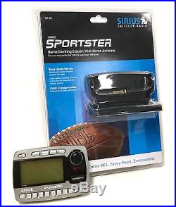 Sirius Sportster SP-R1 Active Radio LIFETIME SUBSCRIPTION + NEW Home Kit XM