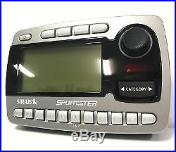Sirius Sportster SP-R1 Radio Receiver LIFETIME SUBSCRIPTION & New CAR KIT XM