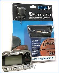 Sirius Sportster SP-R1 Radio Receiver with LIFETIME SUBSCRIPTION & New Car Kit XM