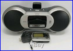 Sirius Sportster SP-R1 Receiver + SP-B1 Radio Boombox with Lifetime Subscription