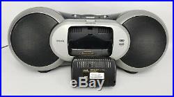 Sirius Sportster SP-R1 Receiver + SP-B1 Radio Boombox with Lifetime Subscription