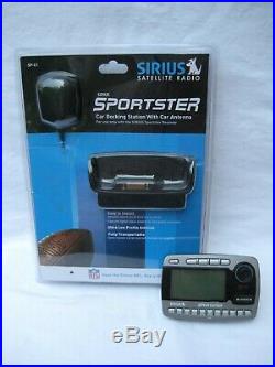 Sirius Sportster SP-R1 Satellite Radio & LIFETIME subscription & car Kit