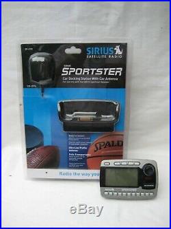 Sirius Sportster SP-R1 Satellite Radio & LIFETIME subscription & car Kit