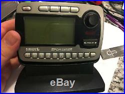 Sirius Sportster SP-R1 Satellite Radio & LIFETIME subscription with home dock
