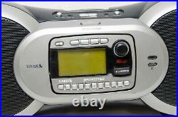Sirius Sportster SP-R1 Satellite Radio Receiver withBoombox Lifetime Subscription