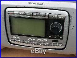 Sirius Sportster SP-R2 Activated Receiver & Radio SP-B1a Boombox