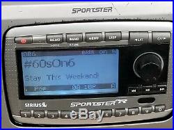 Sirius Sportster SP-R2 Activated Receiver & Radio SP-B1a Boombox