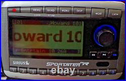 Sirius Sportster SP-R2 Active Subscription Radio Howard 100/101 Receiver WithDock