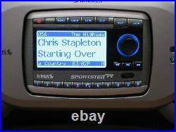 Sirius Sportster SP-R2 Active Subscription Radio with SP-B1RA Boombox