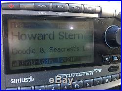 Sirius Sprotster R sp-r2r LIFETIME SUBSCRIPTION Remote FREE SHIPPING