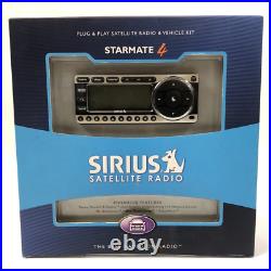 Sirius Starmate 4 Plug And Play Satellite Radio/Vehicle Kit ST4-TK1 In Box