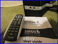 Sirius Starmate 4 Satellite Radio ST4 LIFETIME SUBSCRIPTION Boombox Vehicle KIT