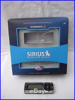 Sirius Starmate 4 Satellite Radio with LIFETIME subscription & vehicle kit ST4