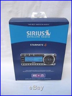 Sirius Starmate 4 Satellite Radio with LIFETIME subscription & vehicle kit ST4