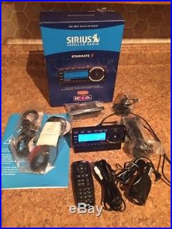Sirius Starmate 5 Satellite Radio Kit receiver with LIFETIME subscription