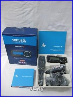 Sirius Starmate 5 Satellite Radio with LIFETIME subscription & vehicle kit ST5
