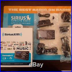 Sirius Starmate 8 Dock & Play Radio with Car Vehicle Kit New ST8 Sealed