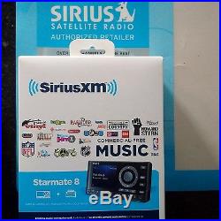 Sirius Starmate 8 Dock & Play Radio with Car Vehicle Kit Sealed! NEW