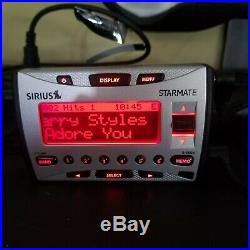Sirius Starmate ST1 Receiver ONLY w /LIFETIME ACTIVE Subscription