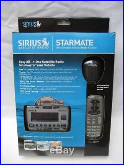 Sirius Starmate ST1 Satellite Radio + LIFETIME subscription + vehicle kit
