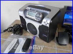 Sirius Starmate ST2R Replay Satellite Radio Active POSSIBLE Lifetime with Boombox