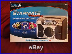 Sirius Starmate ST2 Satellite Radio Receiver + Starmate Replay Boombox