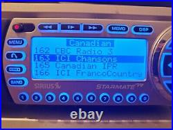 Sirius Statmate Satellite Radio Premium Lifetime activated Boombox (No Howard)
