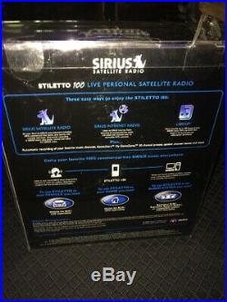 Sirius Stiletto 100 Package Personal, Vehicle, And Home Kits All New