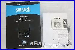 Sirius Stiletto 2 Home Portable Satellite Radio Receiver + Complete Vehicle Kit