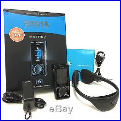Sirius Stiletto 2 LIFETIME ACTIVATED Portable SL2 Radio Set with Headphones Box XM