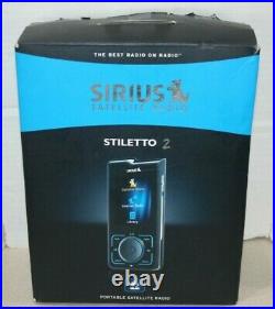Sirius Stiletto 2 SL2PK1 Portable Satellite Radio Kit Original Box NOT Active