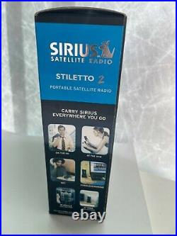 Sirius Stiletto 2 SL2 Satellite Radio Receiver NIB new never acvtivated